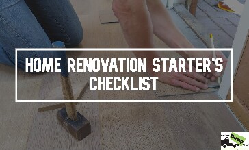 Home Renovation Starter's Checklist